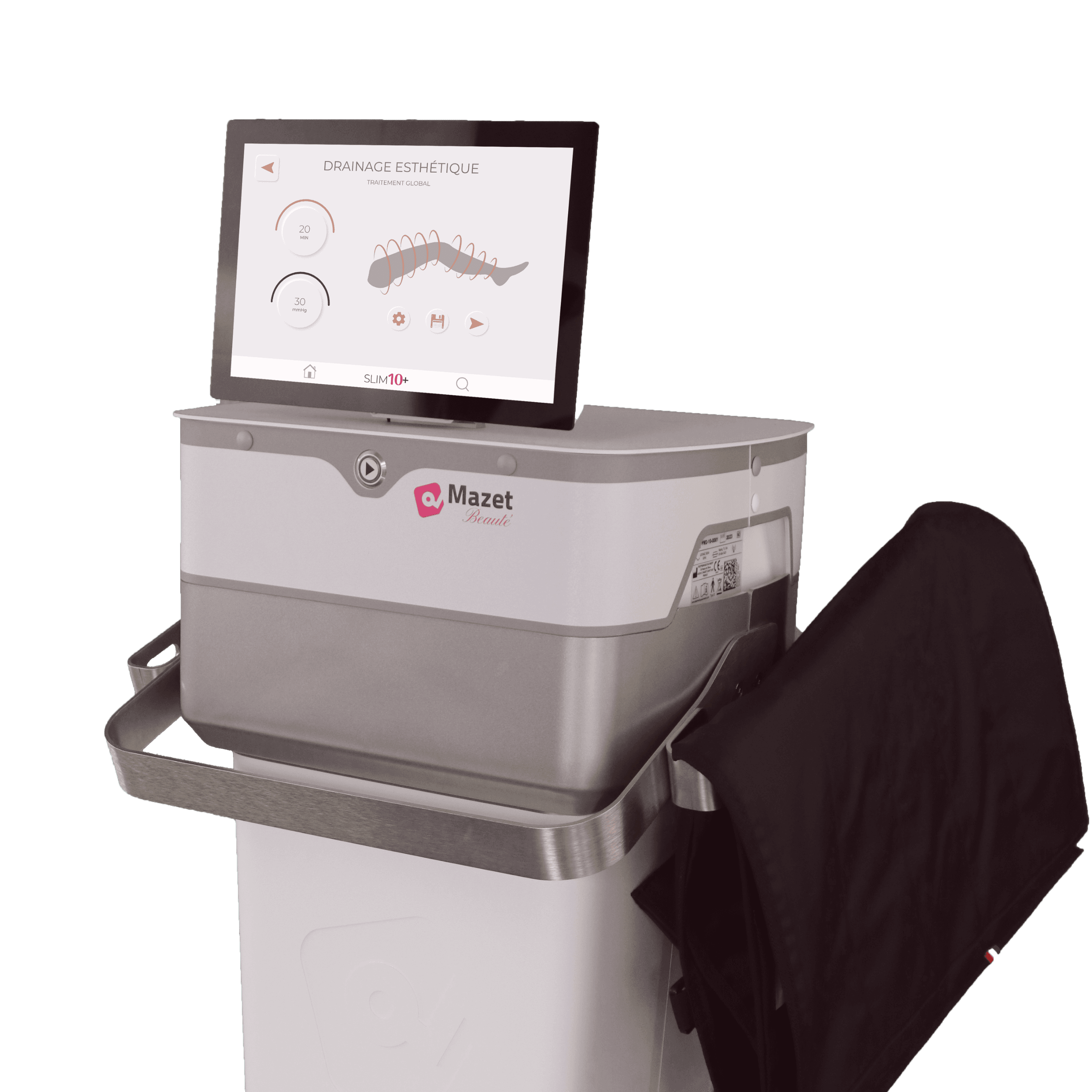 Visuel Mazet : application et univers de marque santé/bien‑être